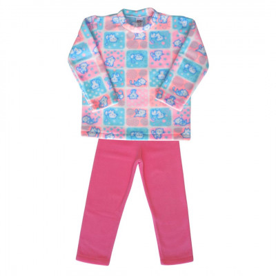 3 PIJAMA BEBE GATO GATINHOS ROSA SOFT MICROSOFT QUENTE QUENTINHO INVERNO FRIO